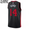NBA Miami Heat Trikot Tyler Herro 14 Nike 2023-24 City Edition Schwarz Swingman - Kinder